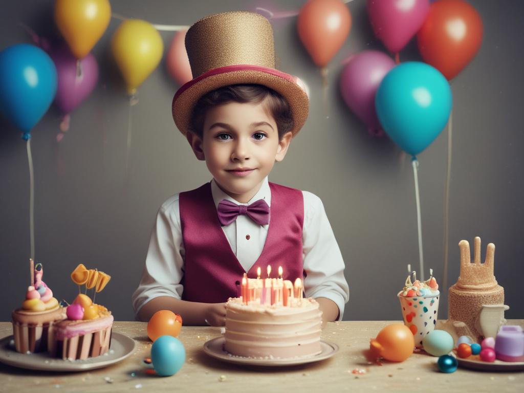 children's birthday party, magician, magic tricks, fun games