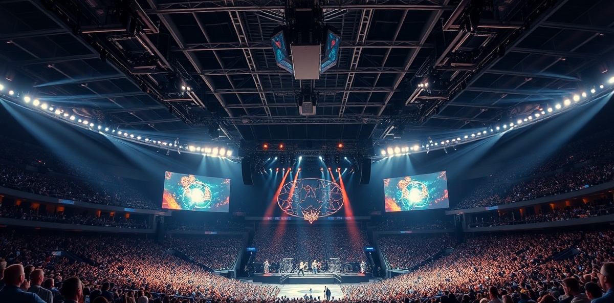 Ice Runners team managing large-scale event operations at a stadium