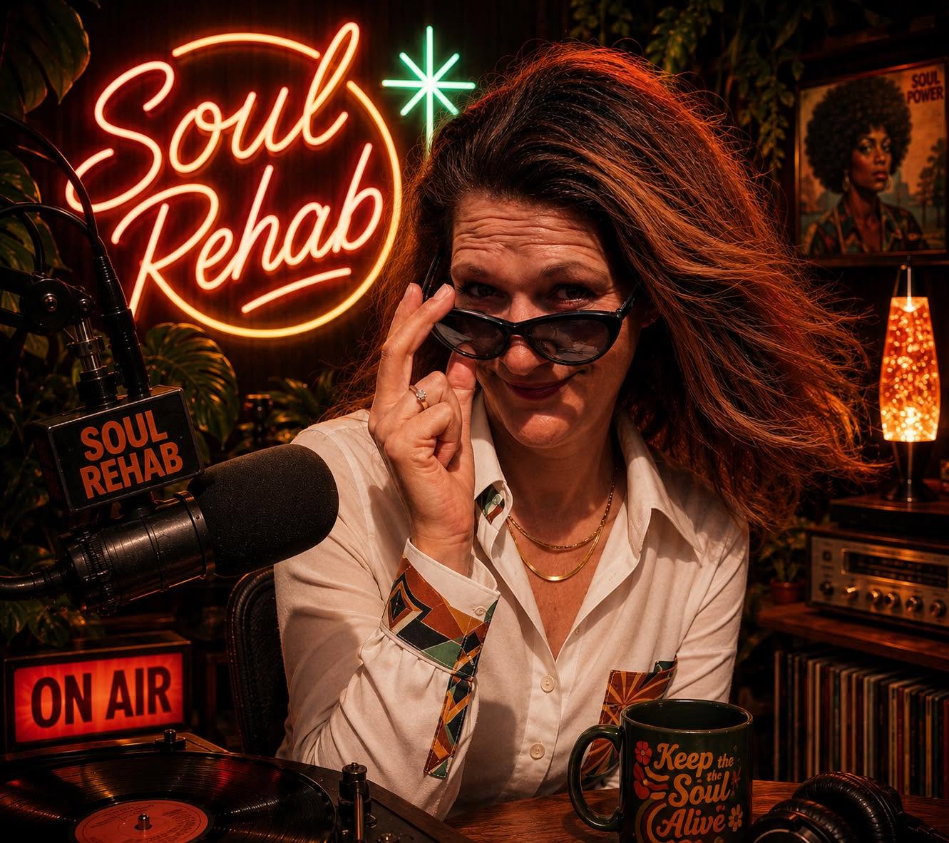 Soul Rehab cover photo representing healing and transformation