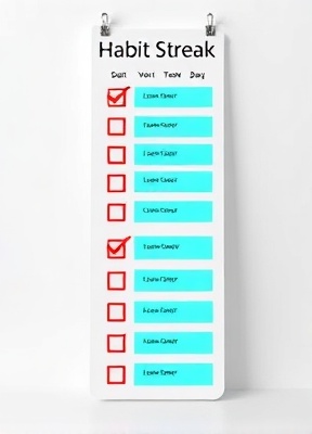 Habit streak calendar