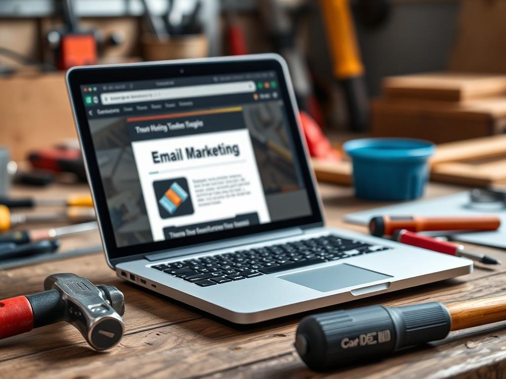 A close up shot of an open laptop displaying an