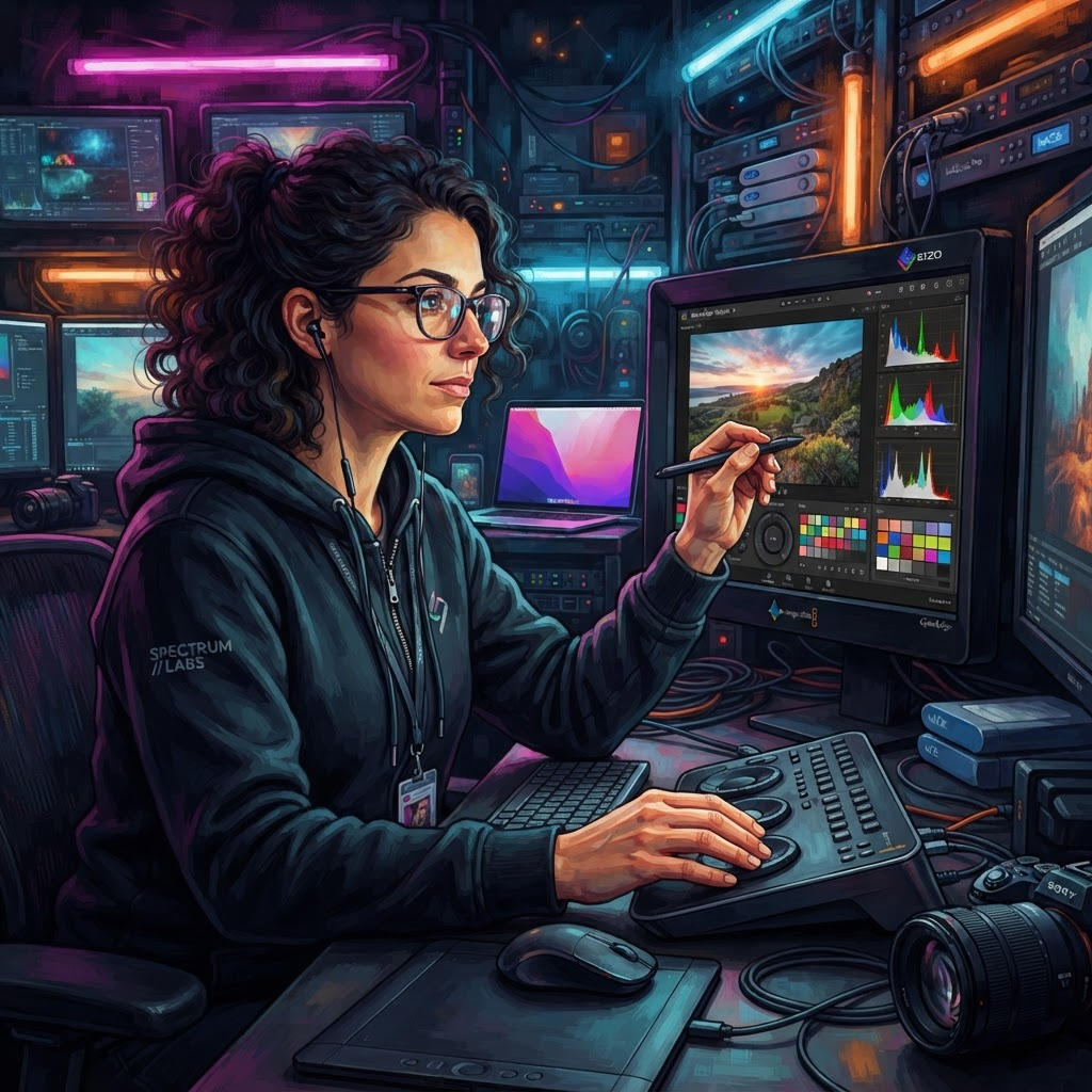 Digital Imaging portrait