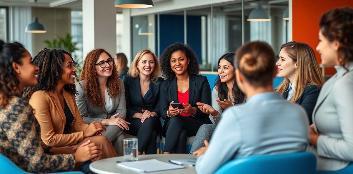 Professional women discussion