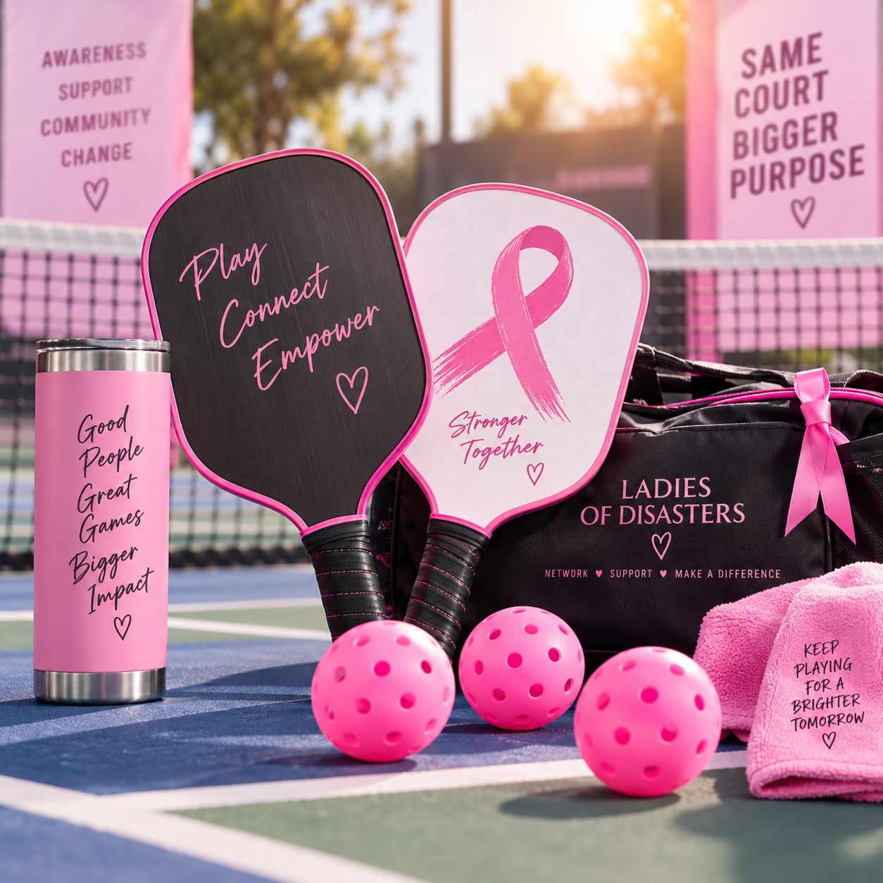 Ladies of Disasters Networking Event Pickleball