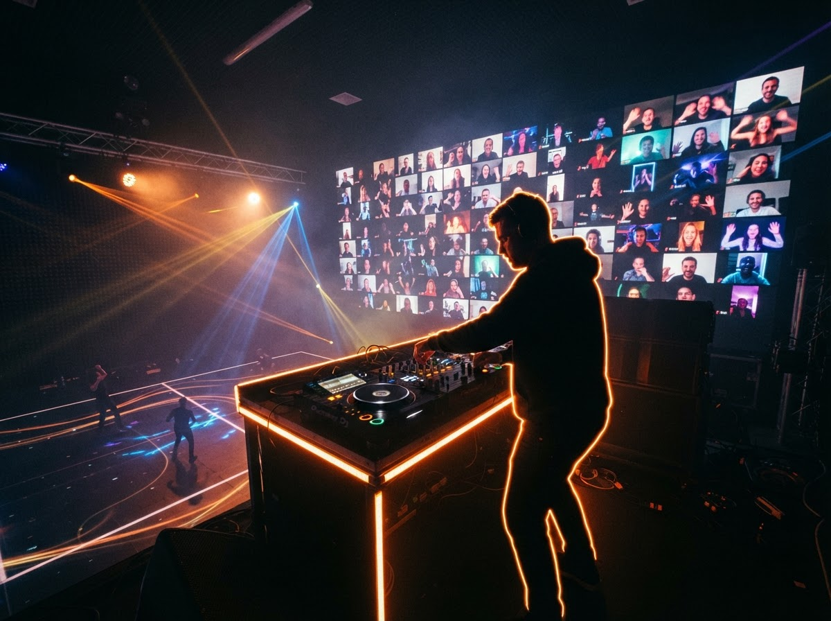 Live Online DJ Parties
