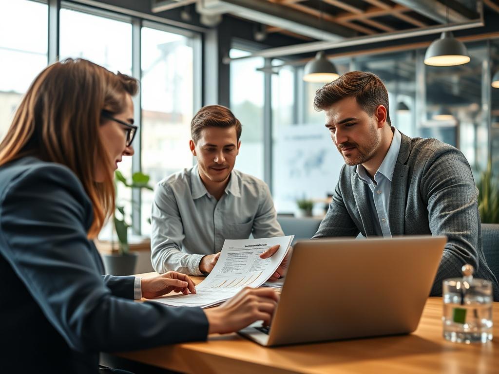 A close up shot of a collaborative workspace featuring team