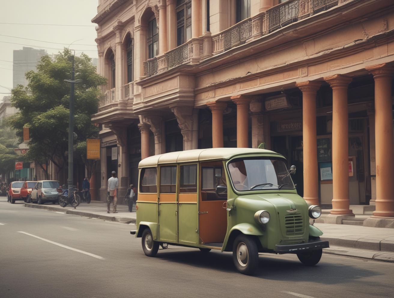 Tuk Tuk driving simulation