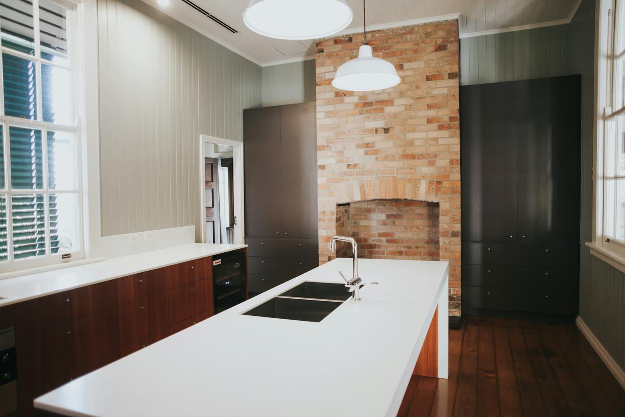 This old house was built in circa 1920 as a sheep farmers lodge. It was recently renovated by the newest owners - but given it’s heritage the fundamental colours and materials could not be changed and only certain additions could be made, hence we are left with a wonderful contrast of old and new.
