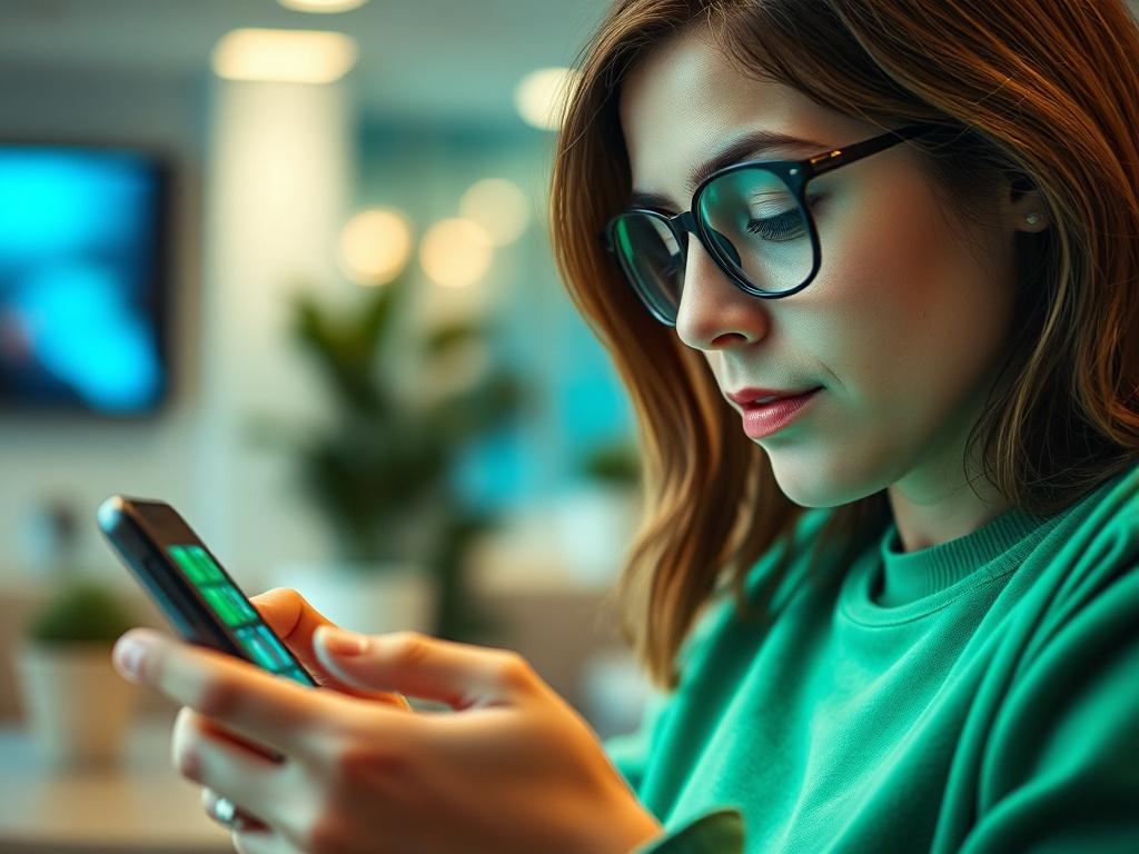 A close up shot of a person engaging with a