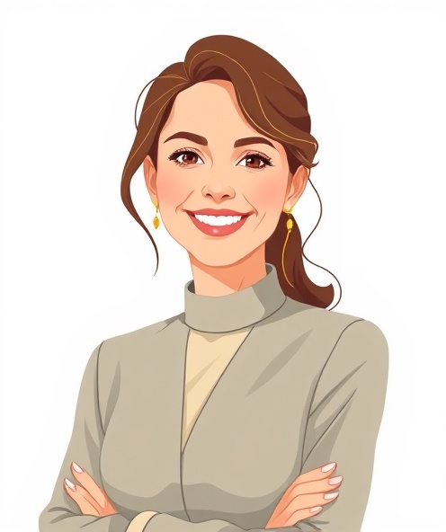 Professional life coach portrait