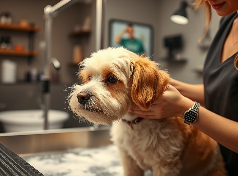 Professional grooming services with gentle care