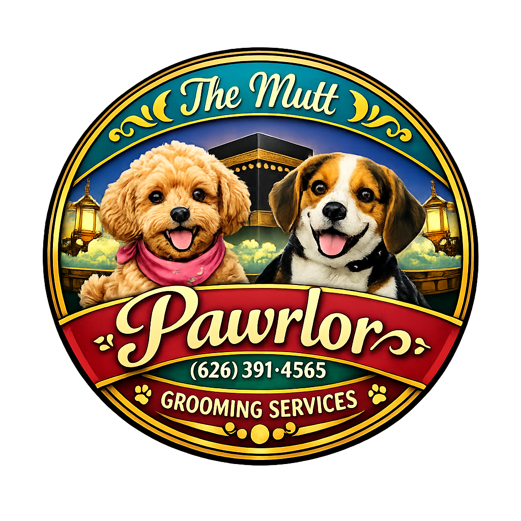 The Mutt Pawrlor Logo