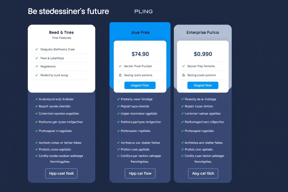 Pricing Plans Comparison