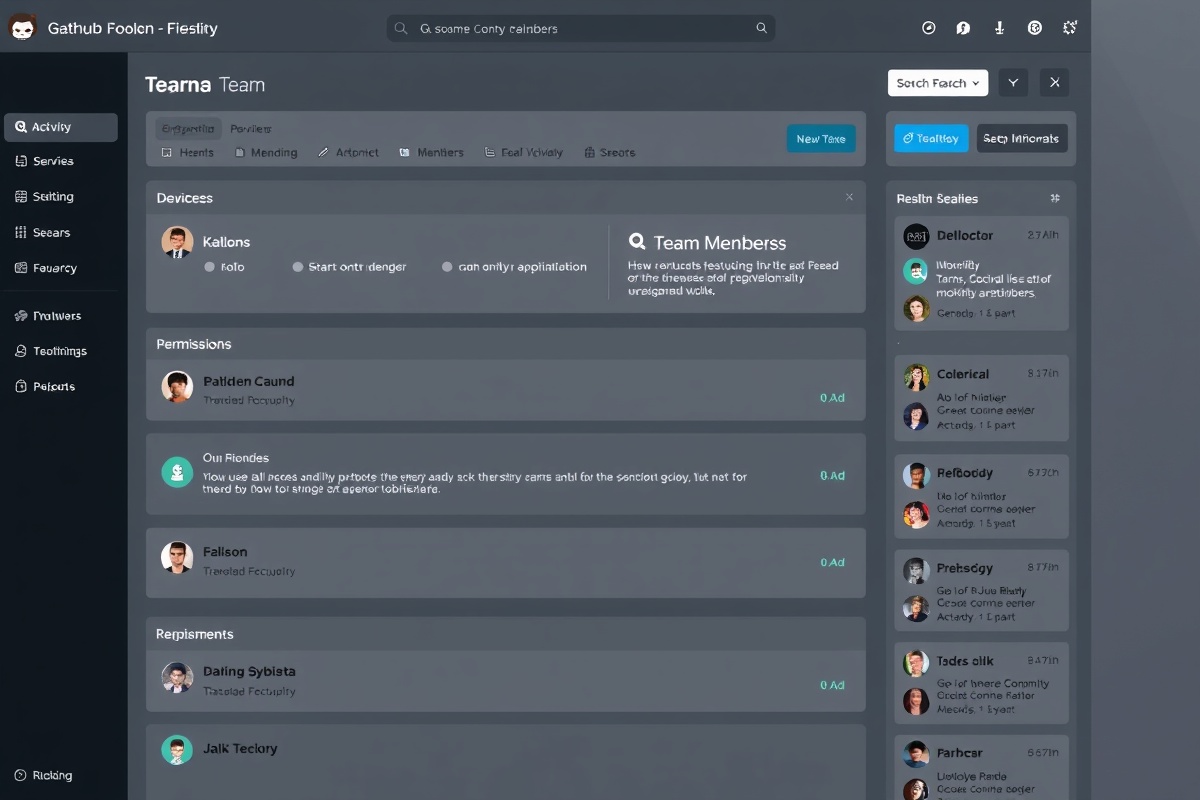 Team Collaboration Interface