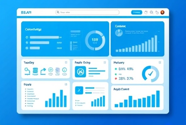 Web application interface mockup