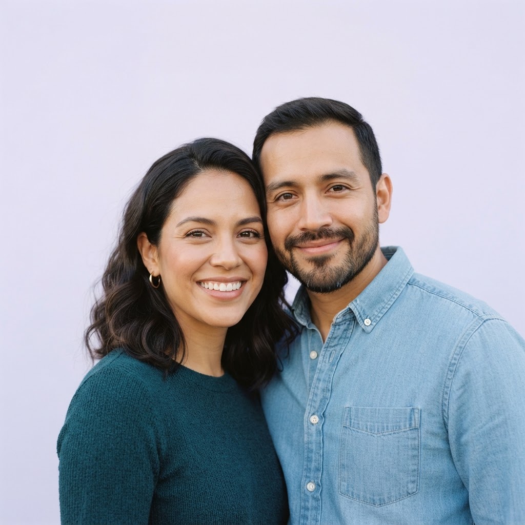 Portrait of Sofia & Miguel Alvarez