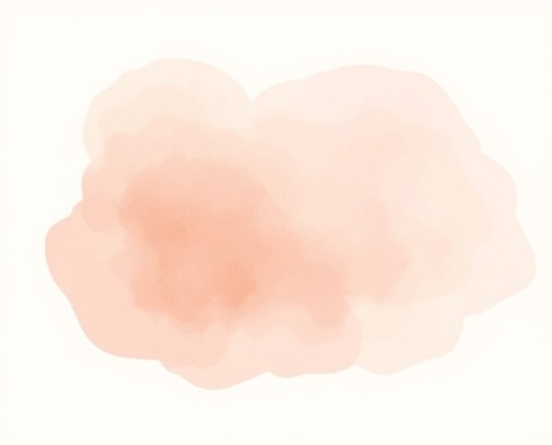 Abstract watercolor blob