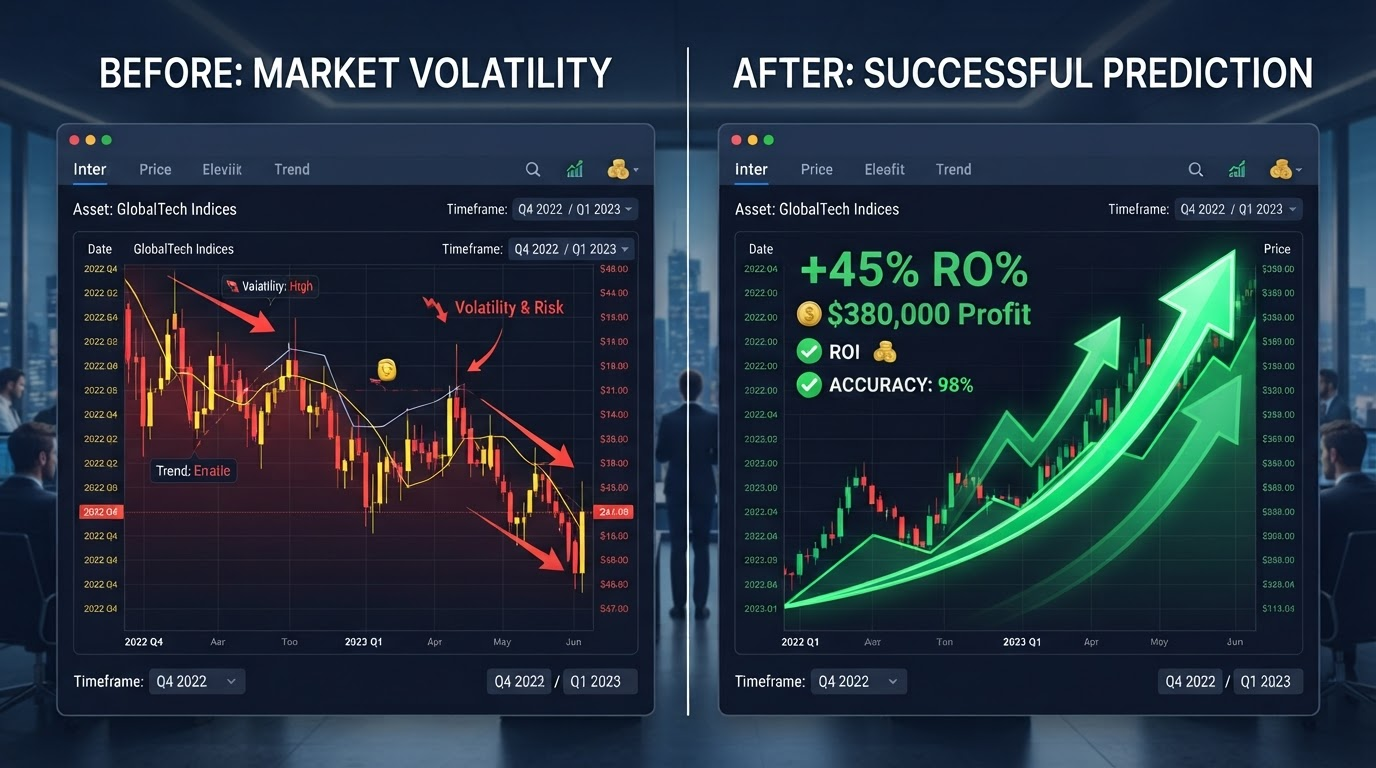 Before and After Prediction Results