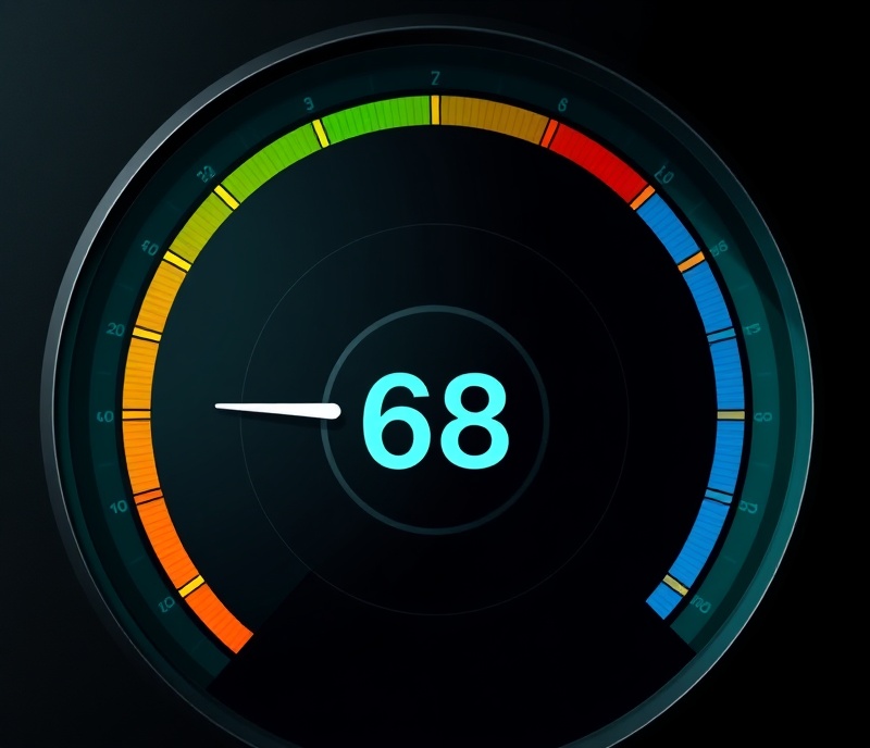 Breakpoint Index gauge visualization showing capacity risk level