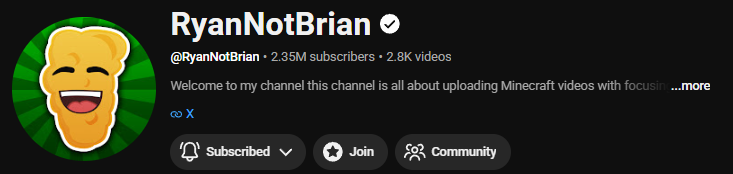 RyanNotBrian Production Content