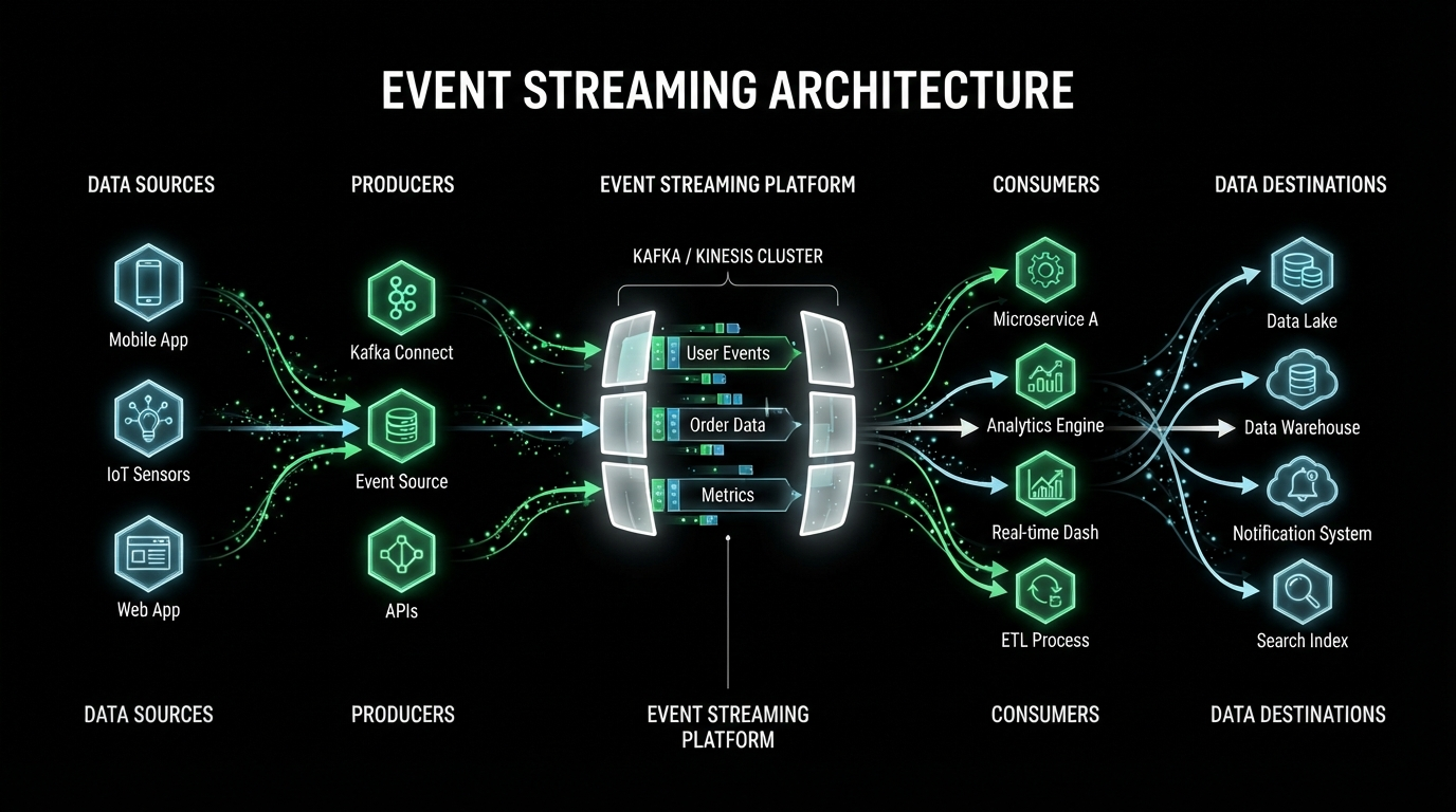 Event streaming architecture