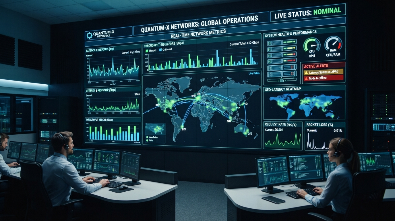 Monitoring dashboard