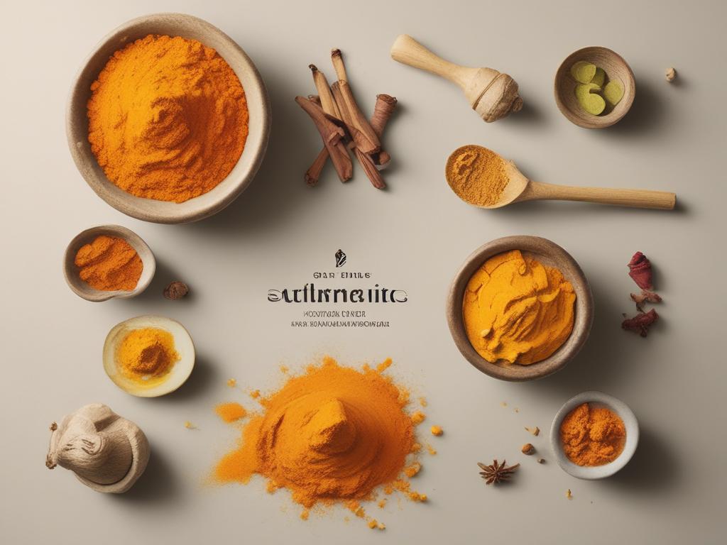 premium turmeric, spices, vibrant color, healthy cooking
