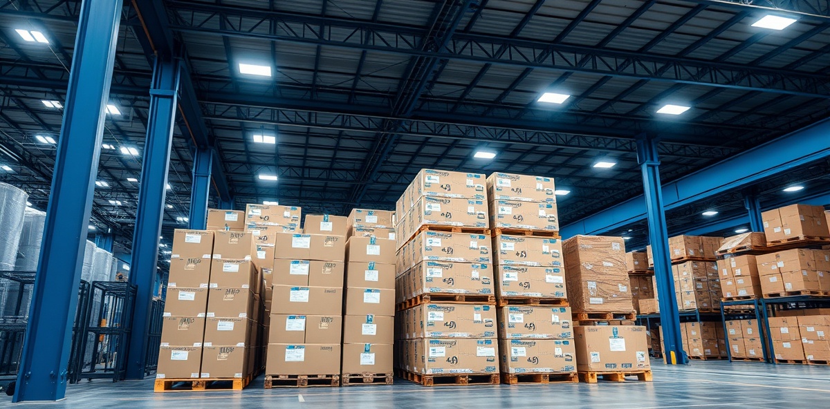 Industrial warehouse packaging