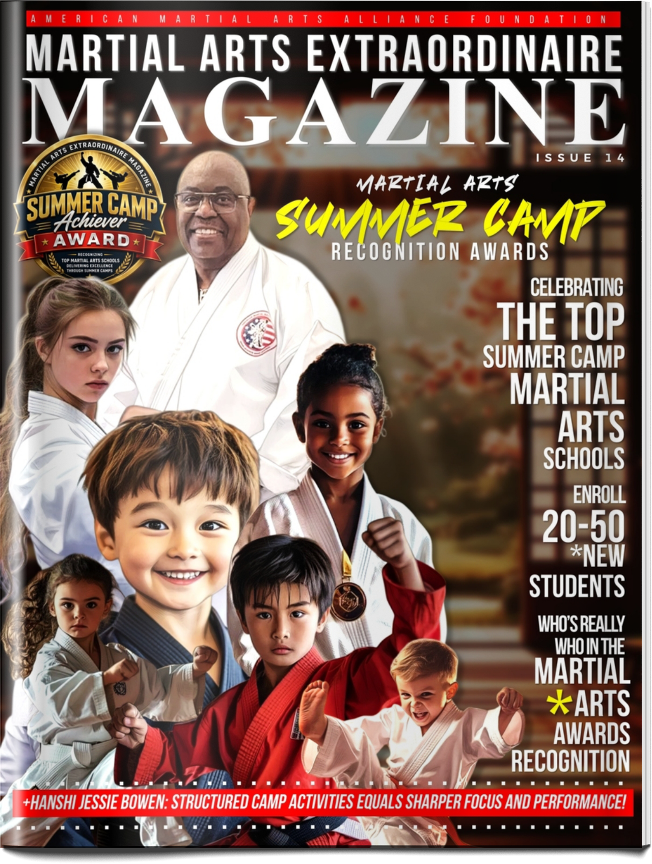 Martial Arts Extraordinaire Volume 14 Magazine Cover
