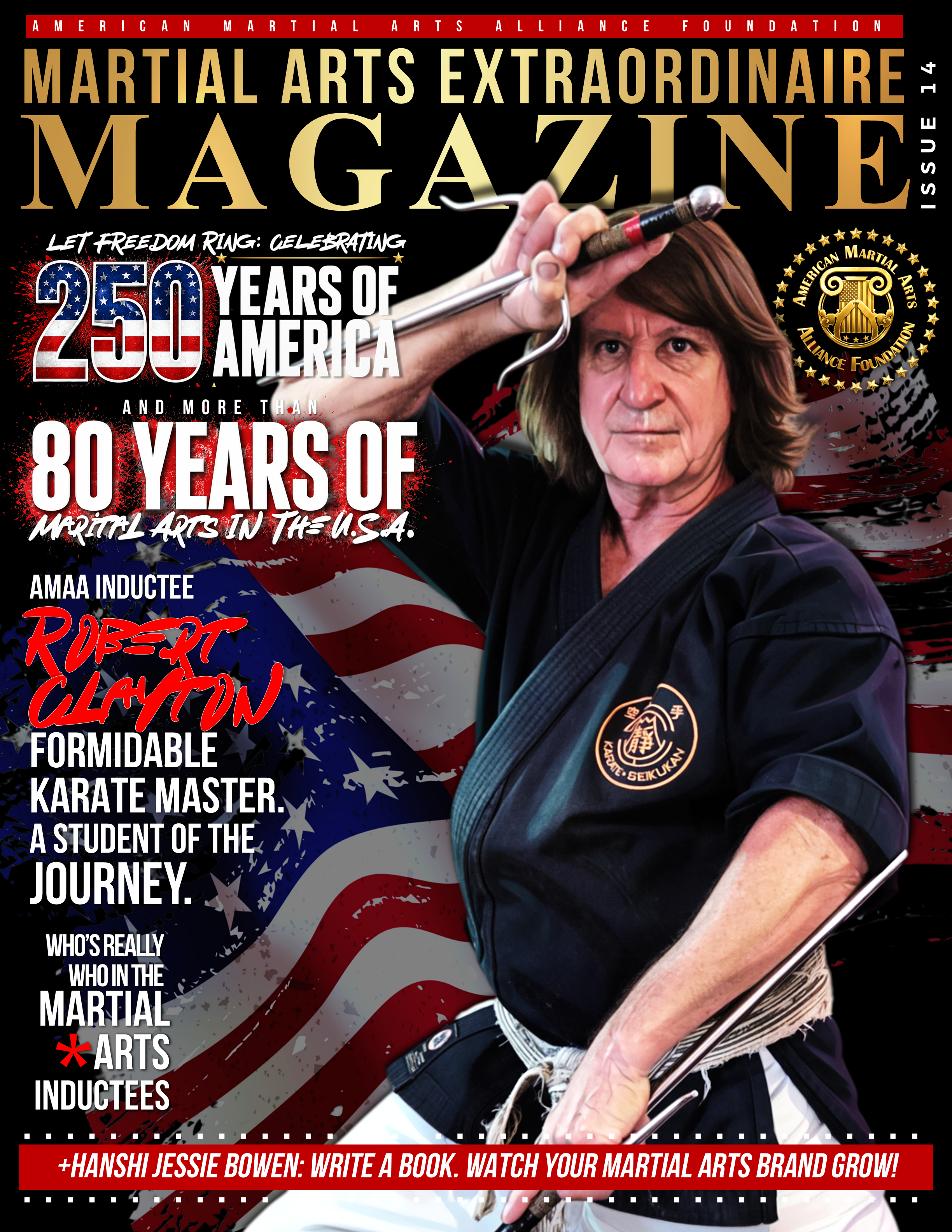 Personalized Magazine Cover Sample - Clayton Edition
