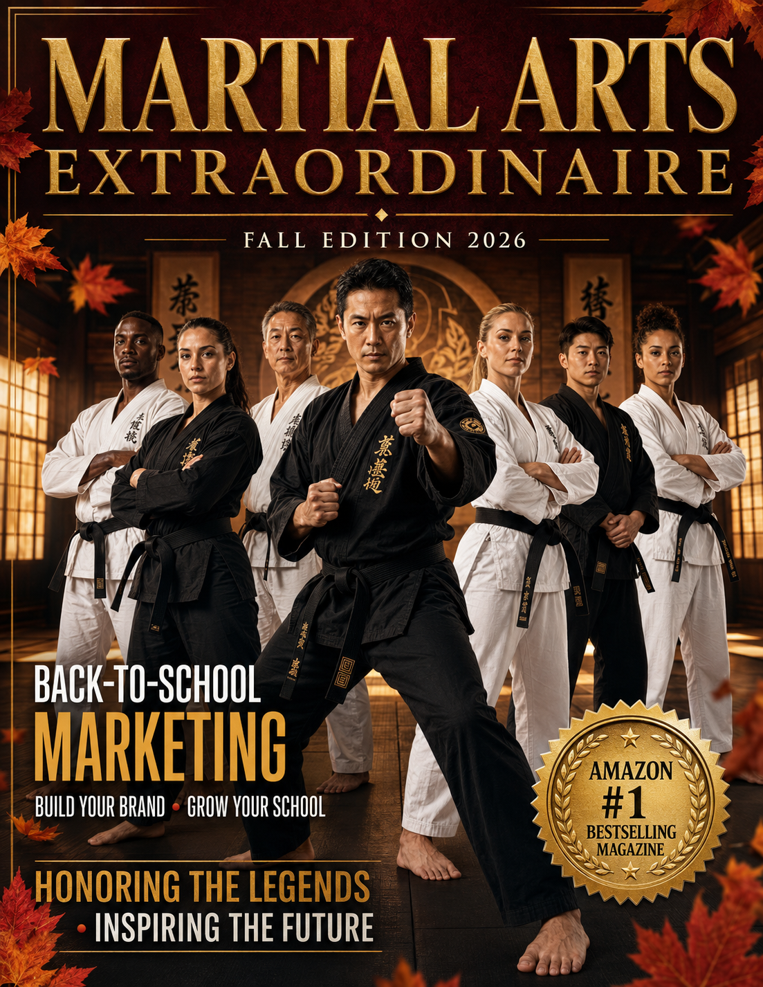 Fall Issue - Martial Arts Extraordinaire Magazine Cover