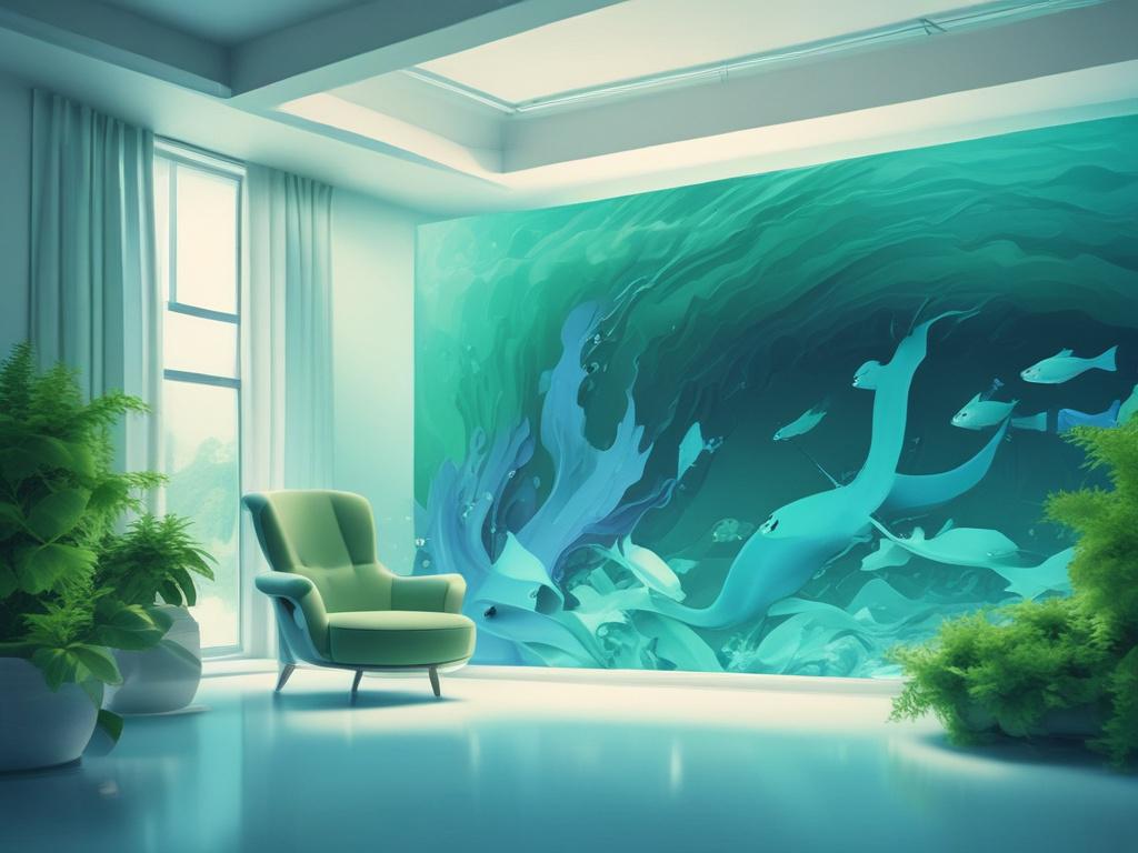 a realistic high resolution of a financial consulting session, featuring