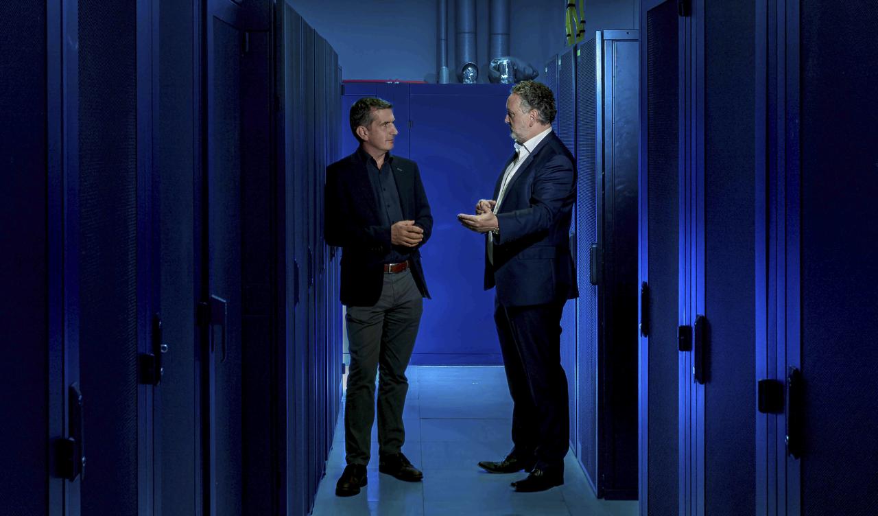 brian roe, ceo, servecentric and cormac reid, founder and ceo of roctel .jpg