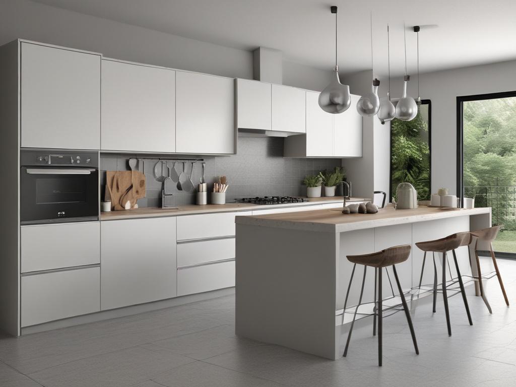 modern kitchen, renovation, stylish design