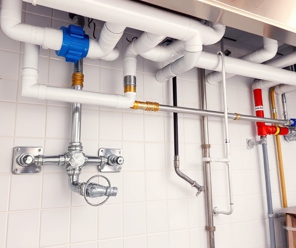 Gas line installation