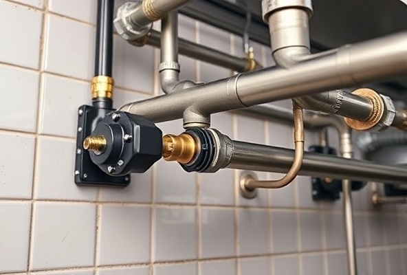 Gas line installation