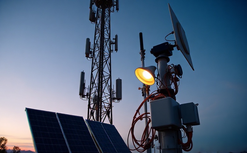 Telecom tower with solar infrastructure
