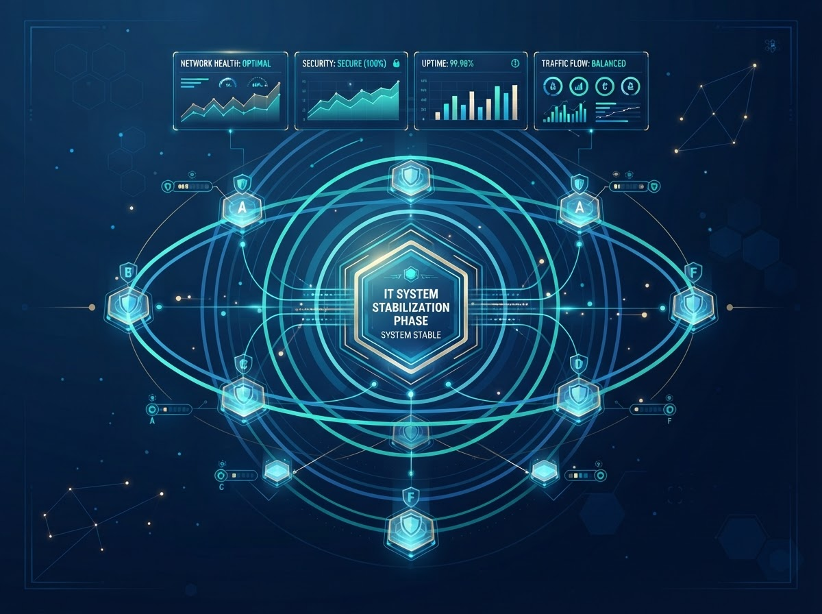 System stabilization with monitoring and security