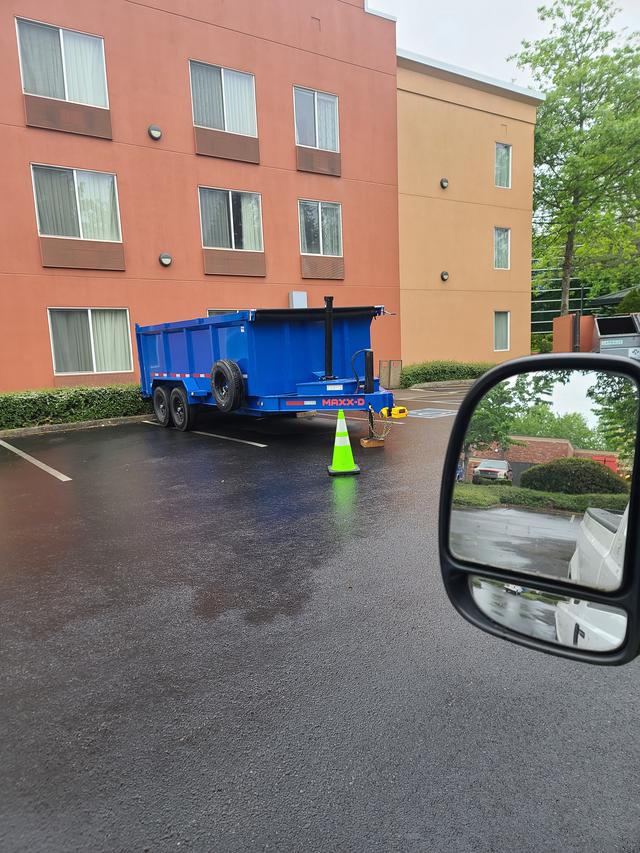 Affordable Dump Trailers Hauling Our Work