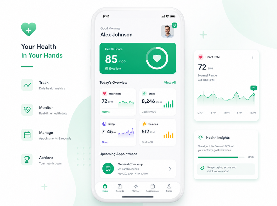 MediTrack — HealthTech Application