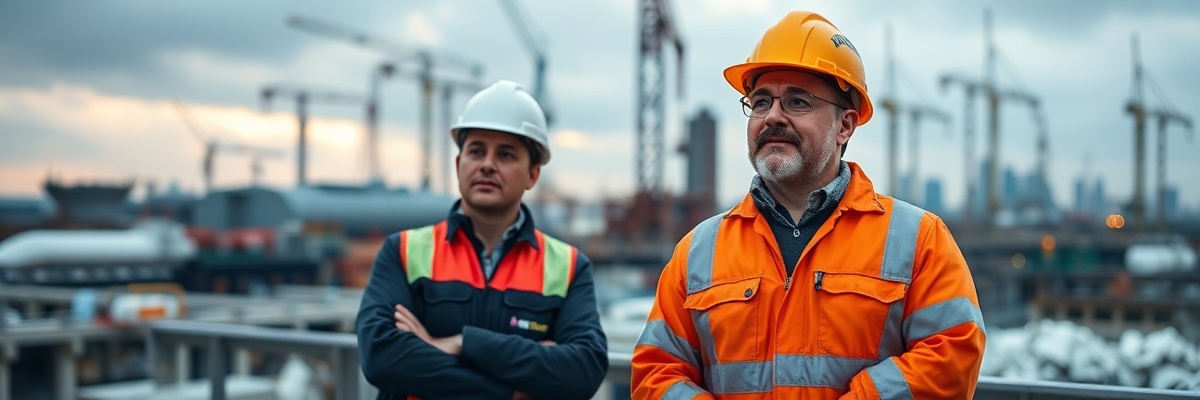 Chief engineer and engineering executives overseeing infrastructure