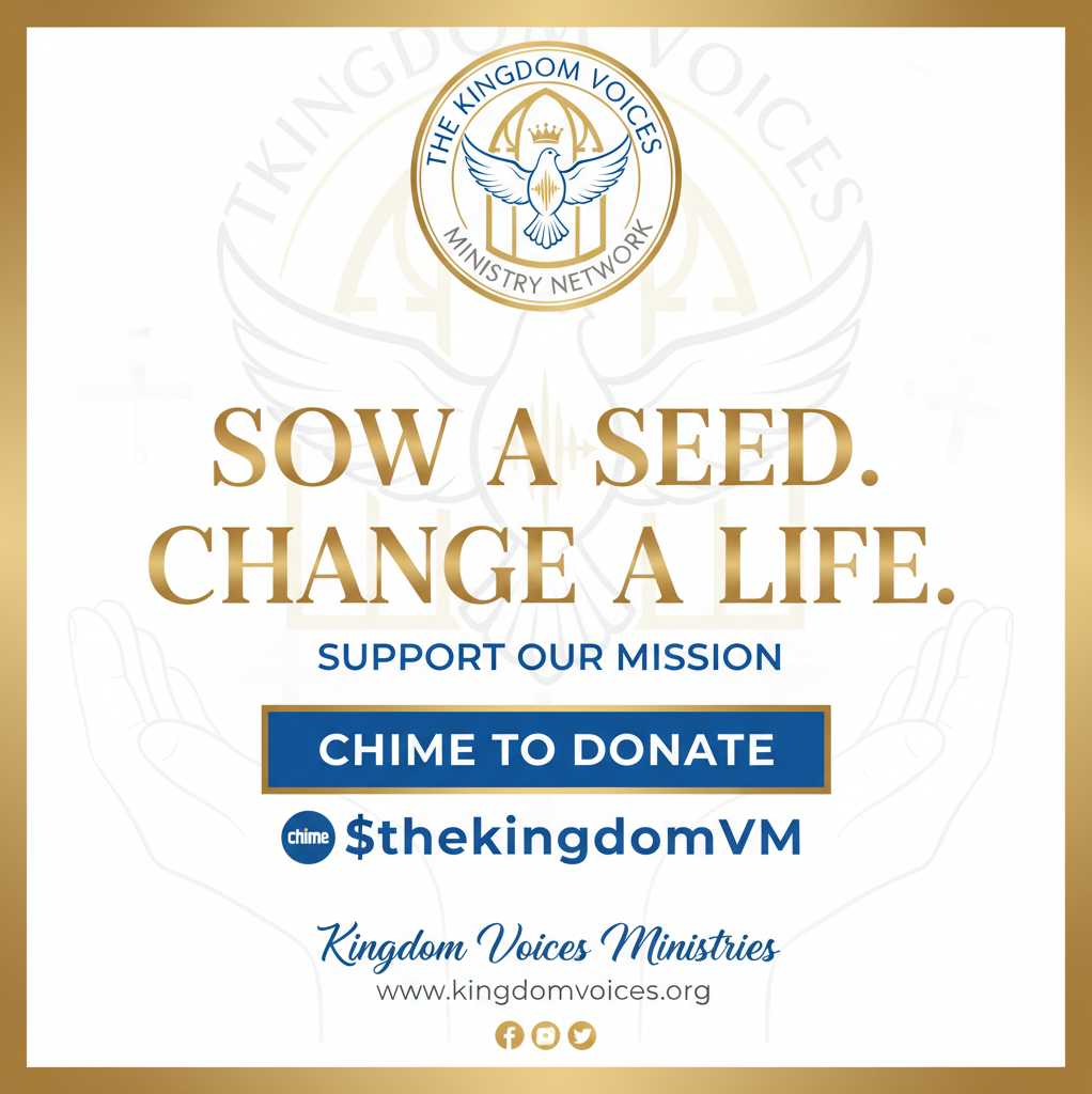 The Kingdom Voices Ministry Network logo