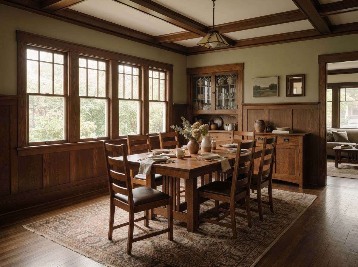 Dining room, 14' × 15'