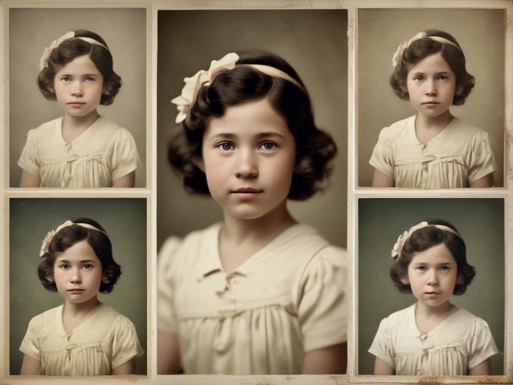 restoration, vintage photos, damaged pictures, family memories