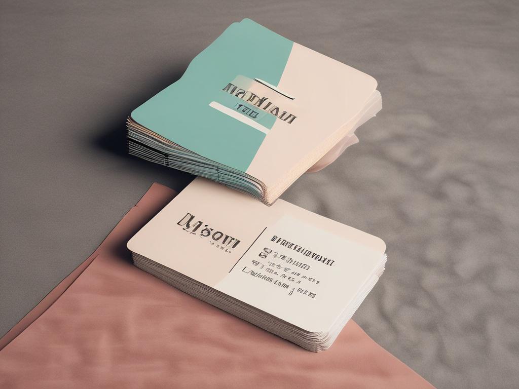 retro business card, design, vibrant colors, bold typography