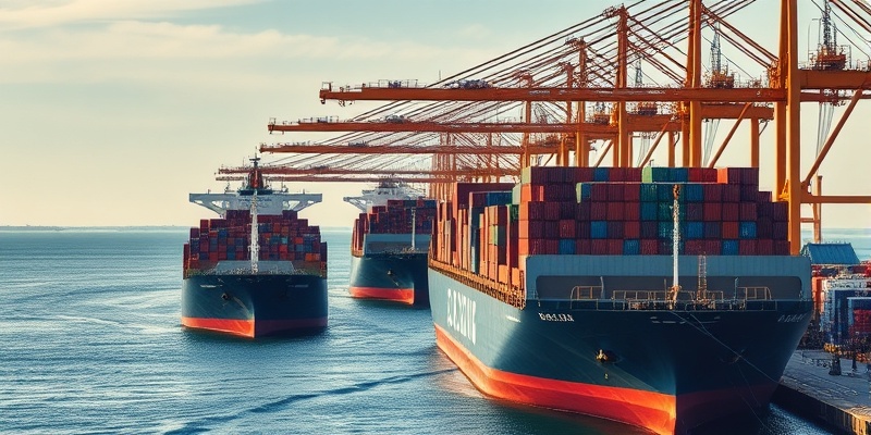 International shipping and port operations