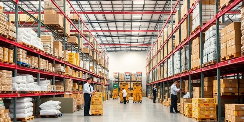 Wholesale distribution warehouse