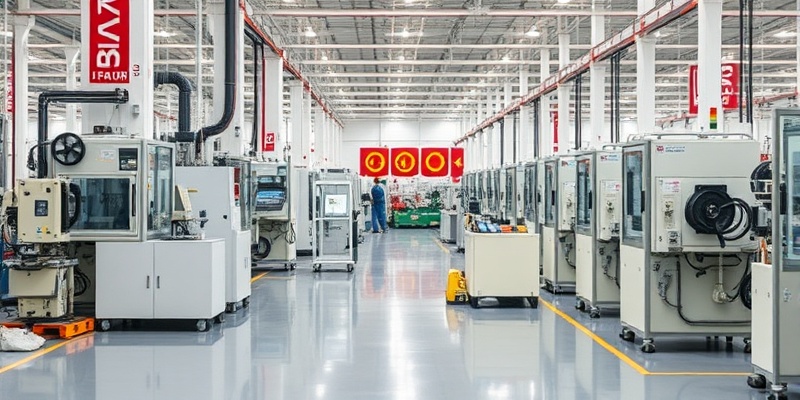 Factory floor and manufacturing