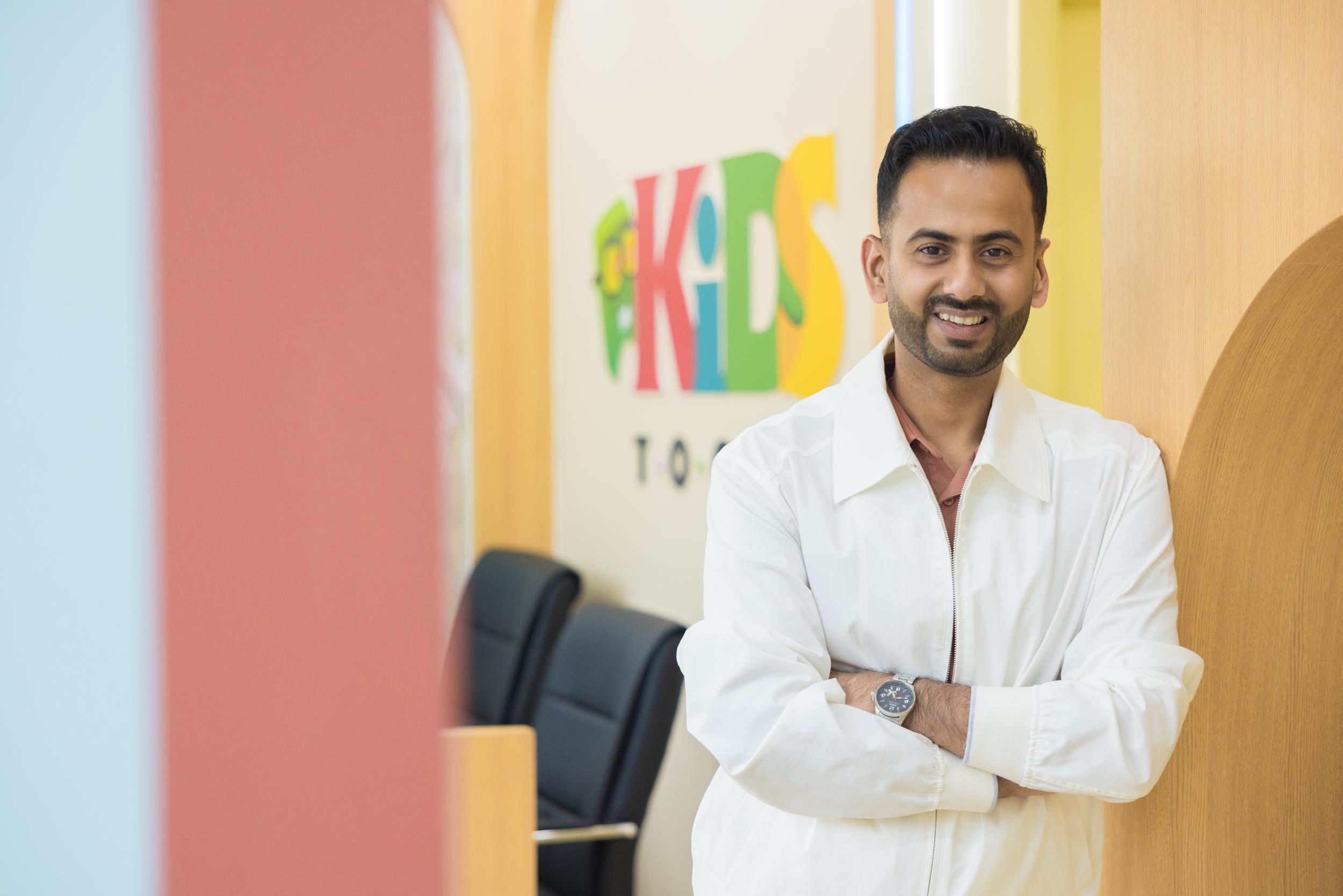 Dr. Rajesh Bariker, specialist pediatric dentist at Kids Tooth Dubai