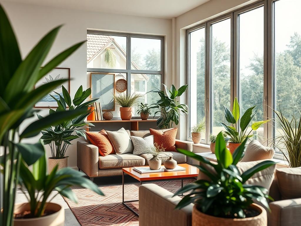 A close up shot of a beautifully styled living space